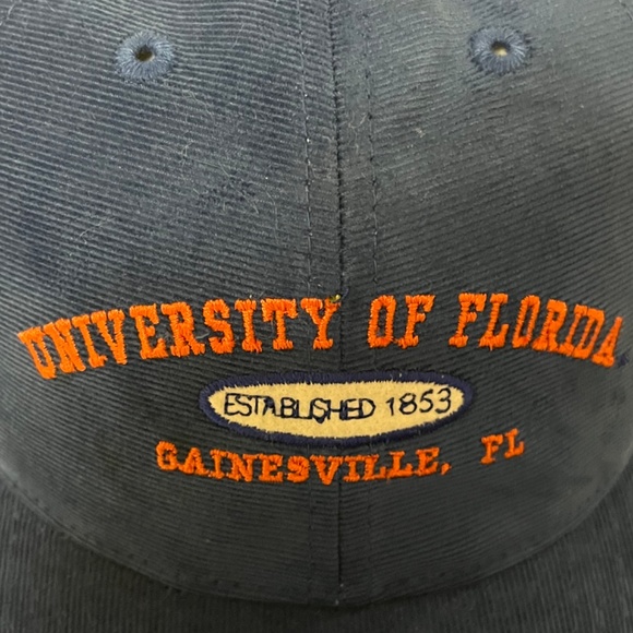 PUMA Ata University OF Florida NCAA Hat One Size Adjustable Hook Loop Blue New - Picture 2 of 10